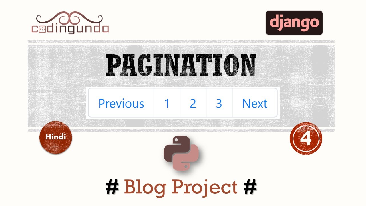 django pagination tutorial with example | by mehedi... How to Add Pagination in Django in Hindi | Django Blog Project in Hindi ...