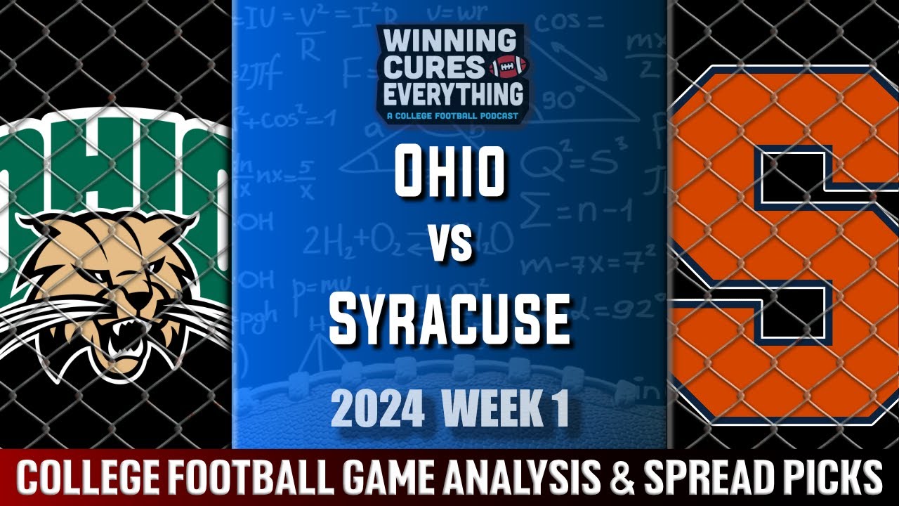 Syracuse vs Ohio Picks & Prediction Against the Spread 2024 College ...