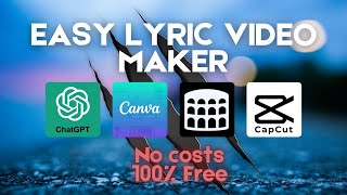 How to Make Lyric Videos for FREE in 2025 | No Paid Software Required (CapCut + Canva + AI) screenshot 4