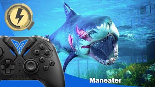 Maneater | Motion control with Flydigi Apex 2 controller featuring reWASD
