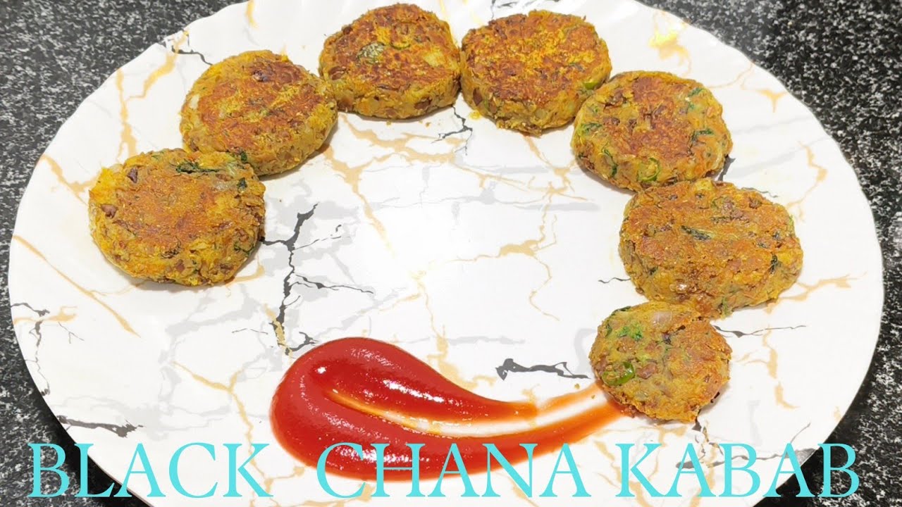 BLACK CHANA KABAB  ||  HEALTHY AND TESTY CHANA KABAB
