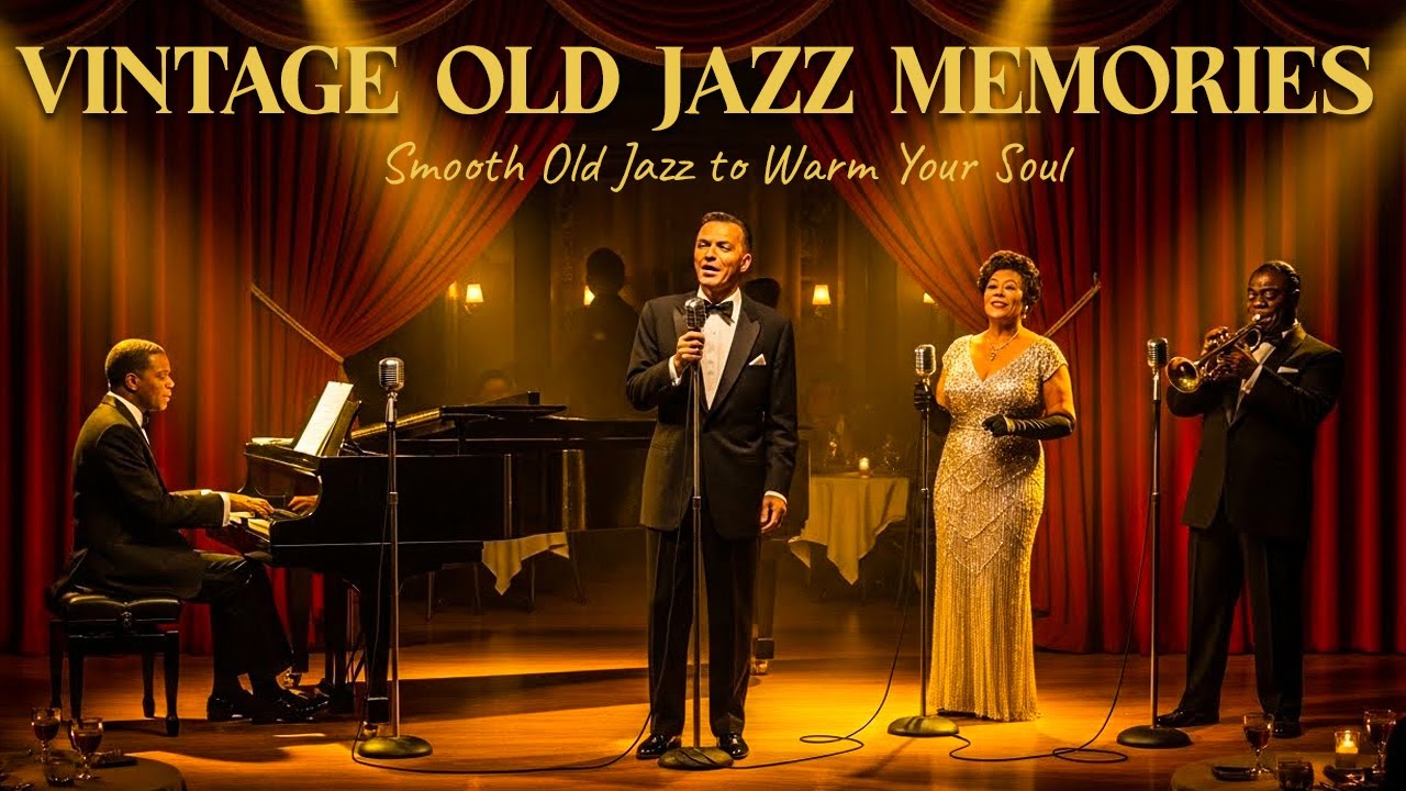 Timeless Old Jazz – Frank Sinatra, Nat King Cole, Ella Fitzgerald | Vintage Jazz Memories