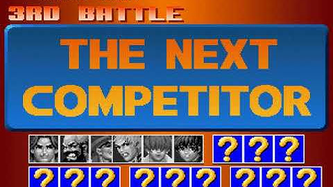 The King Of Fighters 98 - Fatal Fury Team 1/2