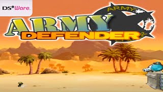 Army Defender (DSiWare Gameplay)