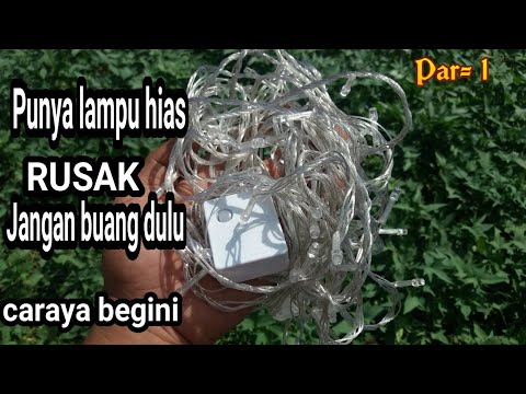 Video: Bagaimana Anda membuat lampu Natal yang berkelap-kelip tidak berkelap-kelip?