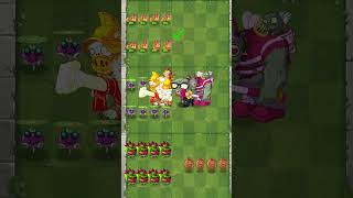 PvZ 2  - Plants in Teams Vs Four Vase Breaker Zombie Teams - P67 #shorts #pvz2 #youtubeshorts
