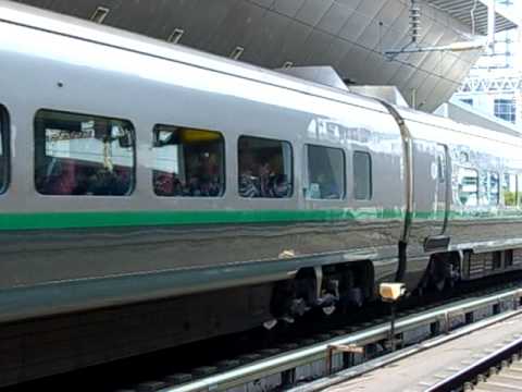 つばさ１８号「さよなら４００系」号東京駅入線