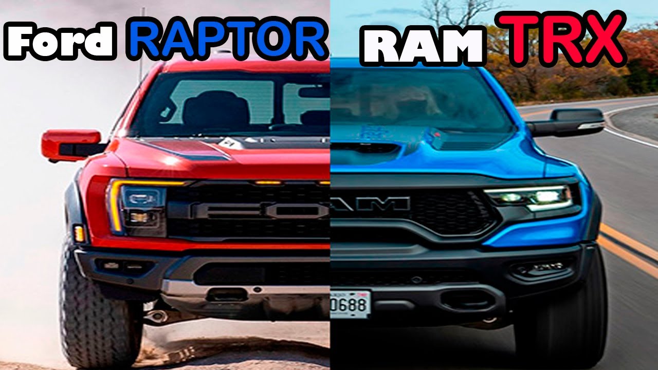 ford RAPTOR vs ram TRX cual es mejor? cual es mas barata? cual comprar ...