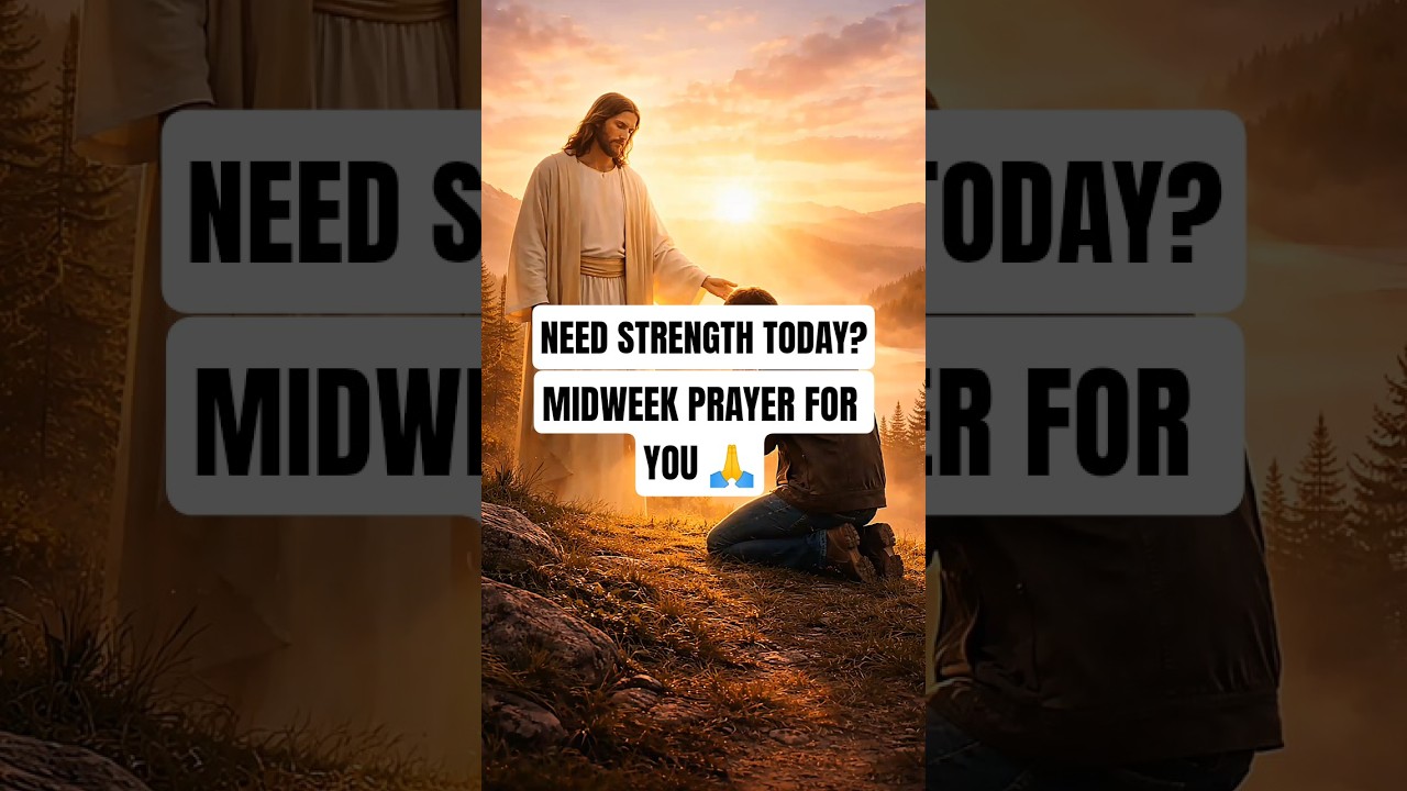 A Midweek Prayer for Strength, Peace, and Focus | January 7, 2026 