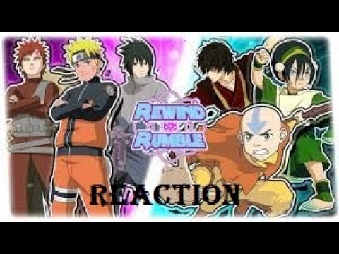 Naruto vs Avatar Rewind Rumble Reaction - YouTube