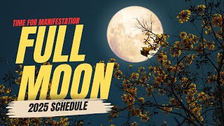 Famous 🌕 2025 Full Moon Calendar | Complete Schedule & Dates Profile