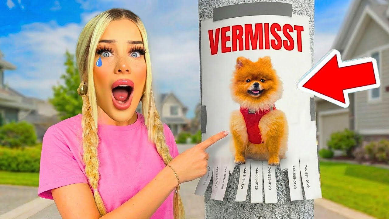 Mein HUND wird vermisst... 😭