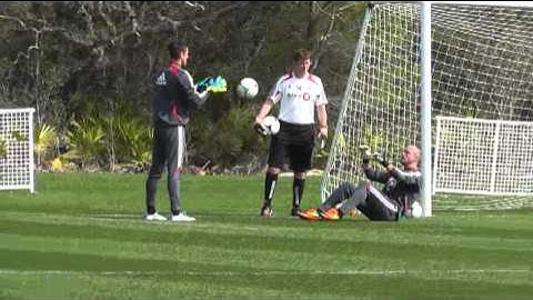 Stefan Frei and Milos Kocic in Orlando - 02/22/12