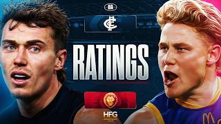 The Ratings | Carlton Blues 🔵 v 🦁 Brisbane Lions | AFL Round 21, 2026