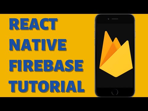 Vídeo: Es pot utilitzar firebase amb react native?