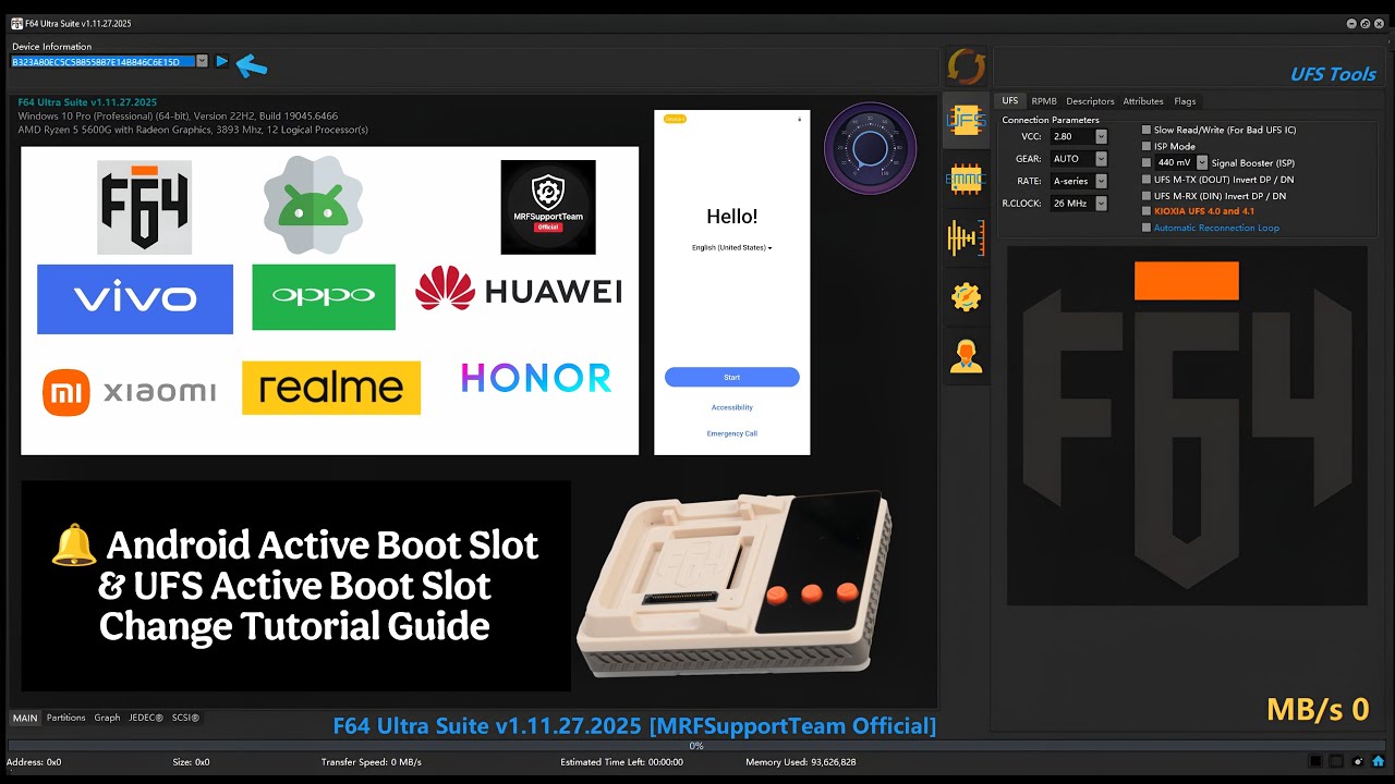 Android Active Boot Slot & UFS Boot Slot Change – Complete Tutorial Guide Fixed Auto Fastboot Issue
