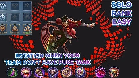 CHOU STUN EXP LANE VS YU ZHONG BUILD TANK GAMEPLAY BEST MVP.