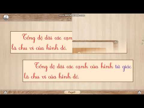 Khối 2 tuần 26 toán chu vi hình tam giác, chu vi hình tứ giác