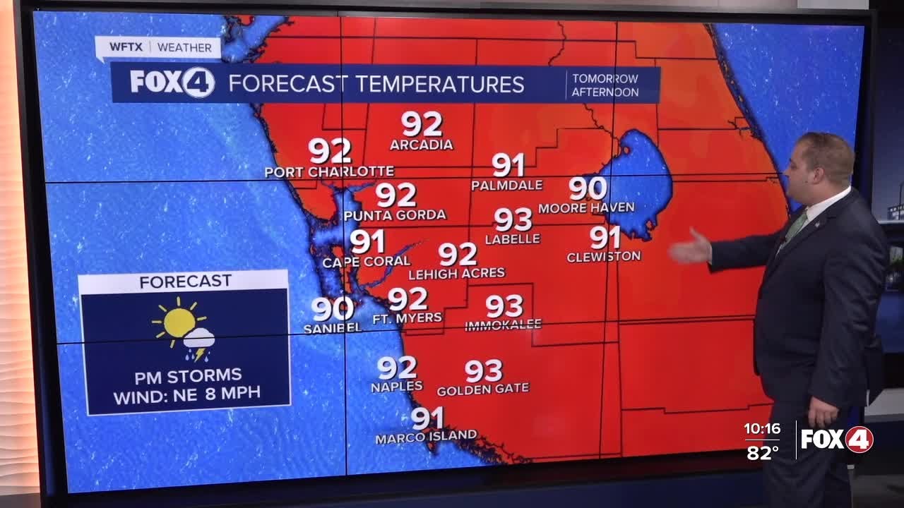 FORECAST: Relatively drier weather to start the week, then tropical ...