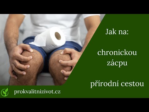 Video: 4 způsoby, jak zmírnit chronickou zácpu