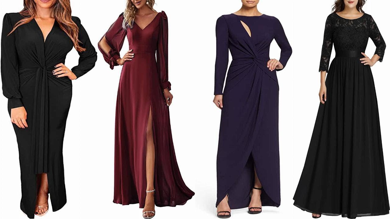 Stunning And Elegant Trendy long sleeve maxi evening gown Ideas 2023