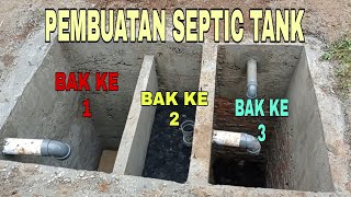 PEMBUATAN SEPTIC TANK SUPAYA AIR SUMUR BERSIH DARI PENCEMARAN AIR LIMBAH WC MENGGUNAKAN BIO BALL