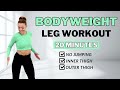 🔥20 min AT HOME LEG WORKOUT🔥No Equipment Home Workout🔥