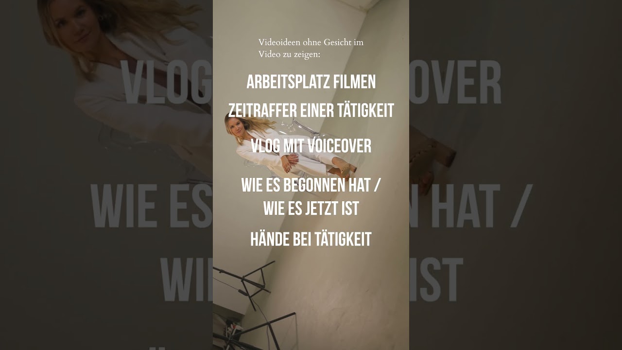 Kein Bock auf Kamera? TOP Tipps für sichtbaren Content ohne Gesicht! 🎥✨