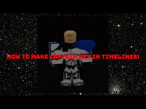 How To Make An Awesome High Quality Captain Rex In Timelines Reupload Roblox Codes In Desc Youtube - 501st captain rex roblox