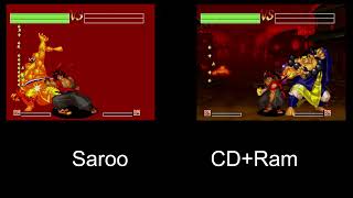Sega Saturn - Samurai Shodown IV - Saroo vs Original