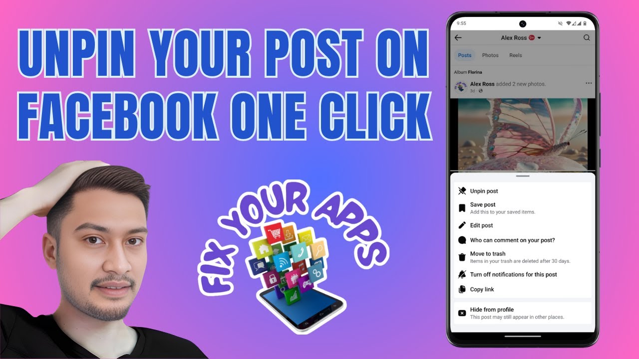 How To Unpin Your Post On Facebook One Click
