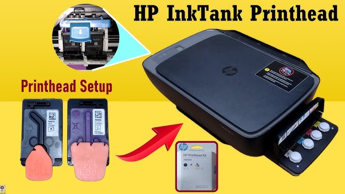 Replacing a Printhead  HP Ink Tank 310 and 410 Printer Series