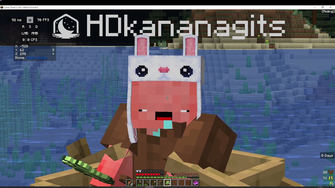 Playing a plugin called slimefun | HDkananagits