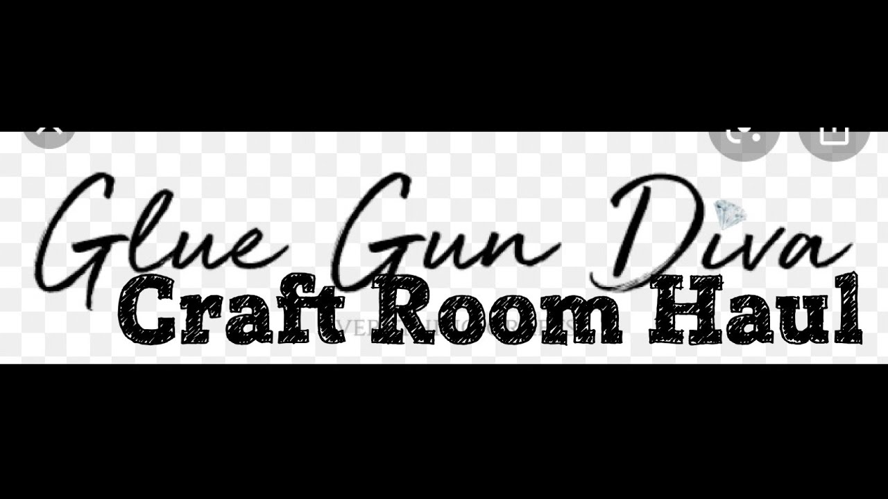 Glue Gun Diva Craft Room Christmas Haul