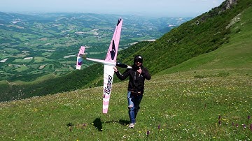 Flying the Kobuz 2.18 V2 by PS-Models | Slope Soaring with Dominik Lintner PS-Models