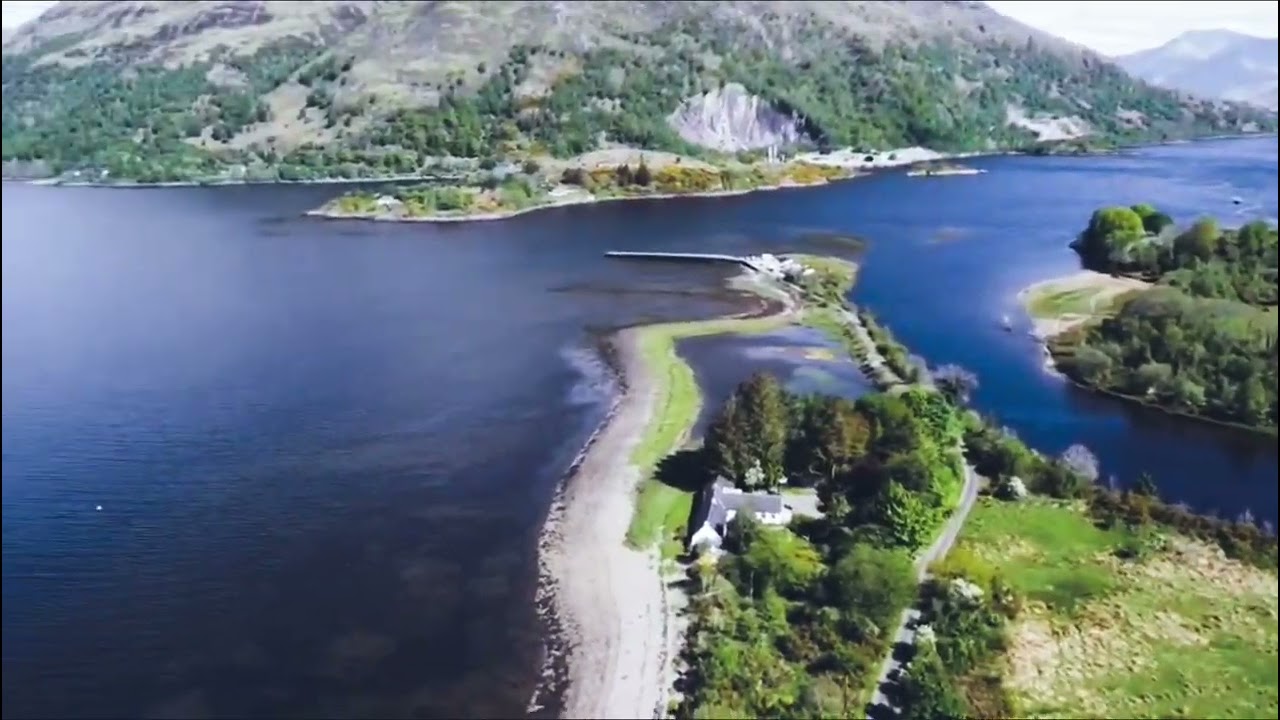 DJI Mini 2 drone footage over Taynuilt