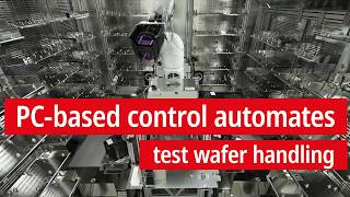 Fabmatics: Automating a Test Wafer Center for the semiconductor industry
