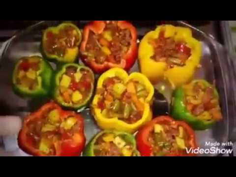 فيديو: طريقة حشو الفلفل بالخضروات