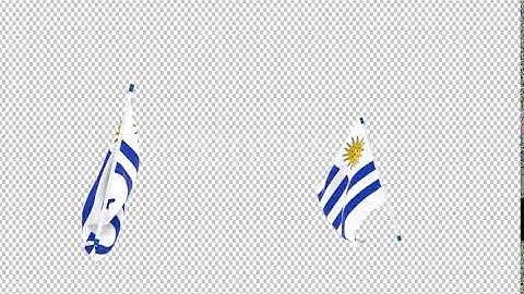 Flag Transition - Uruguay | Motion Graphics - Envato elements