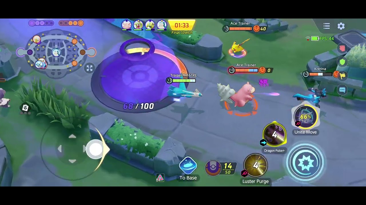 We are playing pokemon unite #pokemon# game