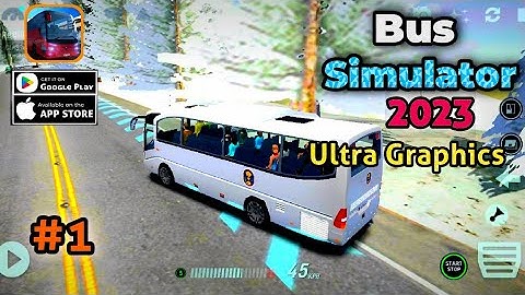 Bus Simulator (2023) ULTRA GRAPHICS Gameplay (Android,ios) part 1
