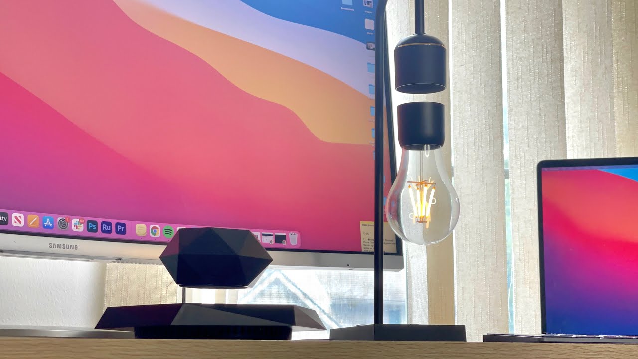 Tech lamp uses nothing but science to levitate