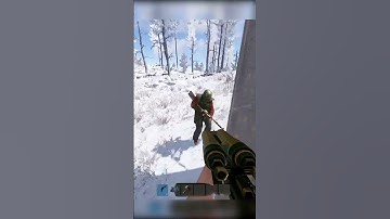 How I deal with door campers #rust #rustgame