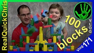 melissa and doug 100 wooden blocks vlog 171