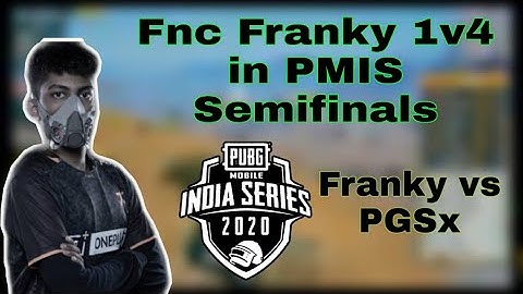Fnc Franky 1v4 Clutch in PMIS Semifinals | Franky 1v4 PGSx | PMIS Highlights