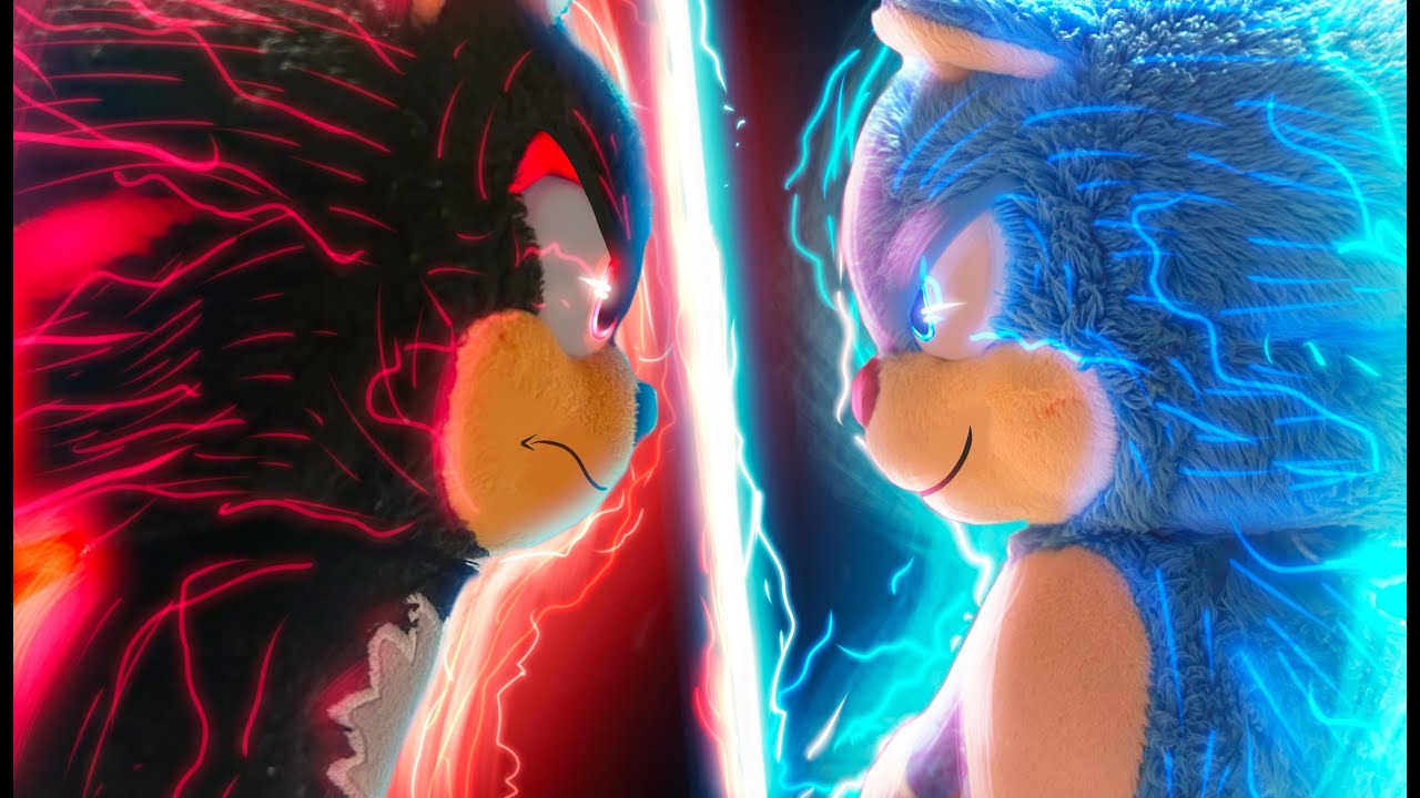 ~Movie Sonic vs Movie Shadow BRAWL~