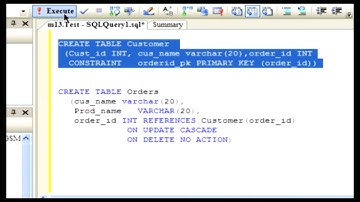 Referential intergrity constraint SQl || Learn SQL-SERVER in English || On Screen Training