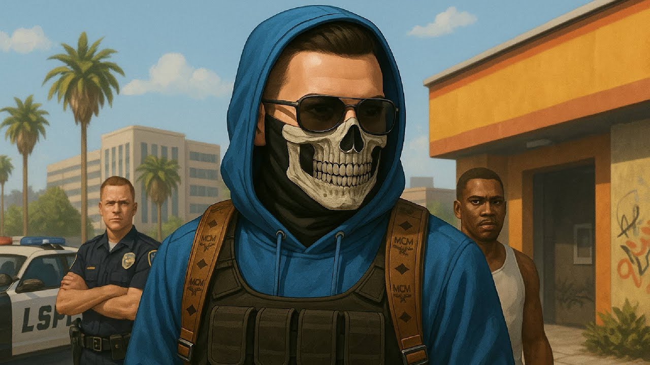 LSPD vs CRIME w InTouch.gg RP – Michail Nyakov, Paris Platynov, Joe Bekon, Pelcu, Testree