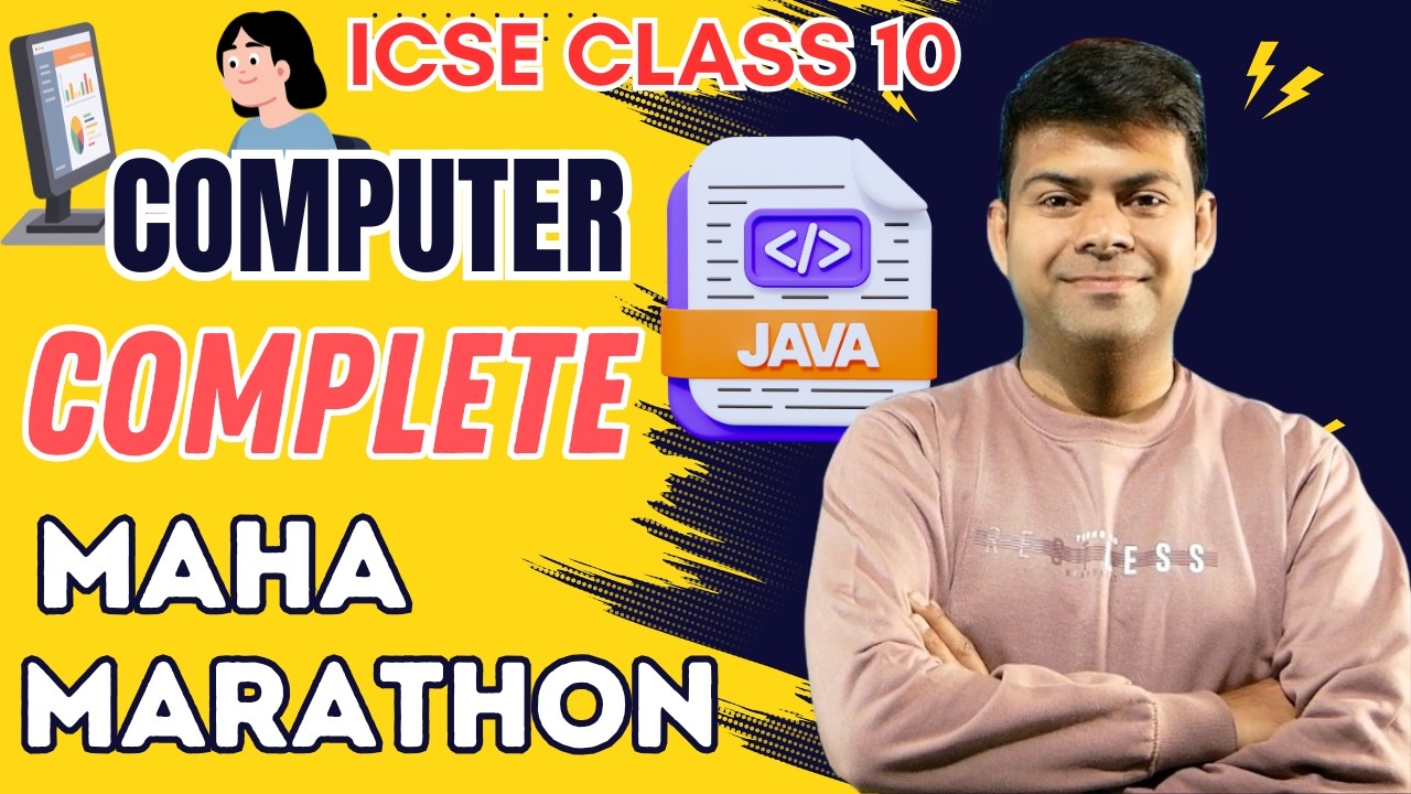 💻 ICSE Class 10 Java Marathon 2026 | Most Important Programs 💯 - YouTube