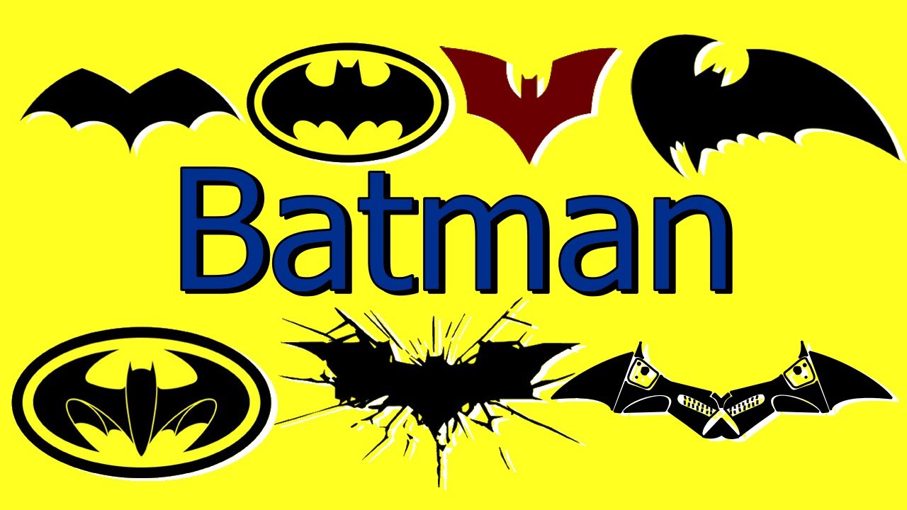 Animated Evolution of Batman Logo | 1939-2022 - YouTube